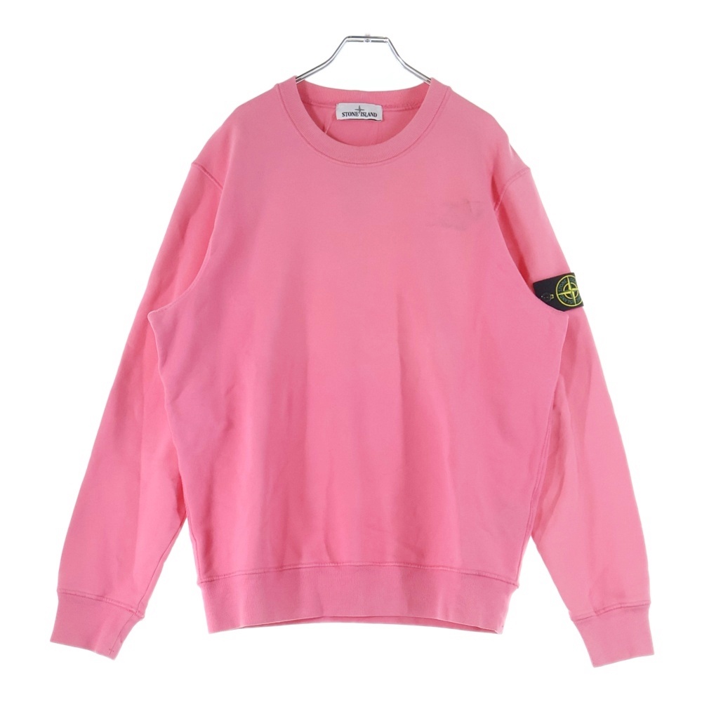 Sweatshirt ロゴワッペン クルーネックスウェットトレーナー ピンク 731563020 Aランク