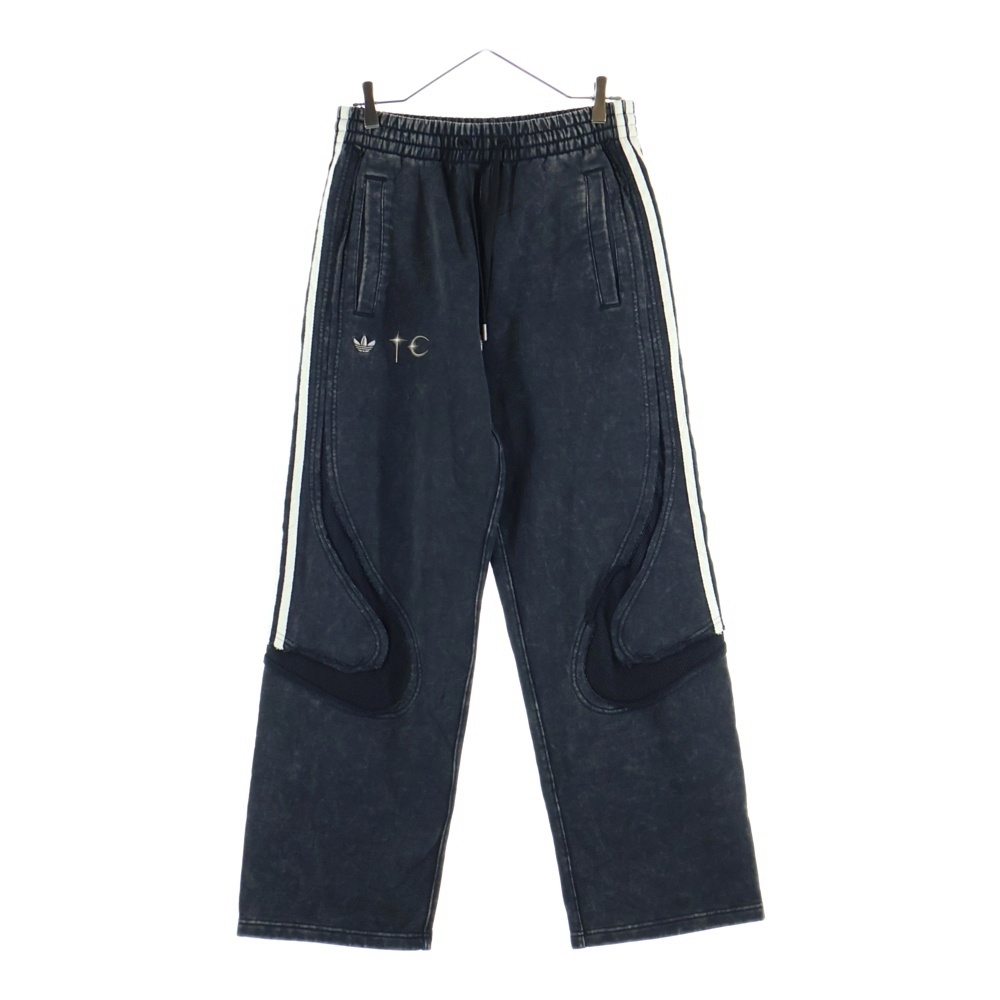 ×adidas TEAMGEIST SWEAT PANTS アディダス チームガイスト フェード加工スウェットパンツ ブラック KC2216 Sランク