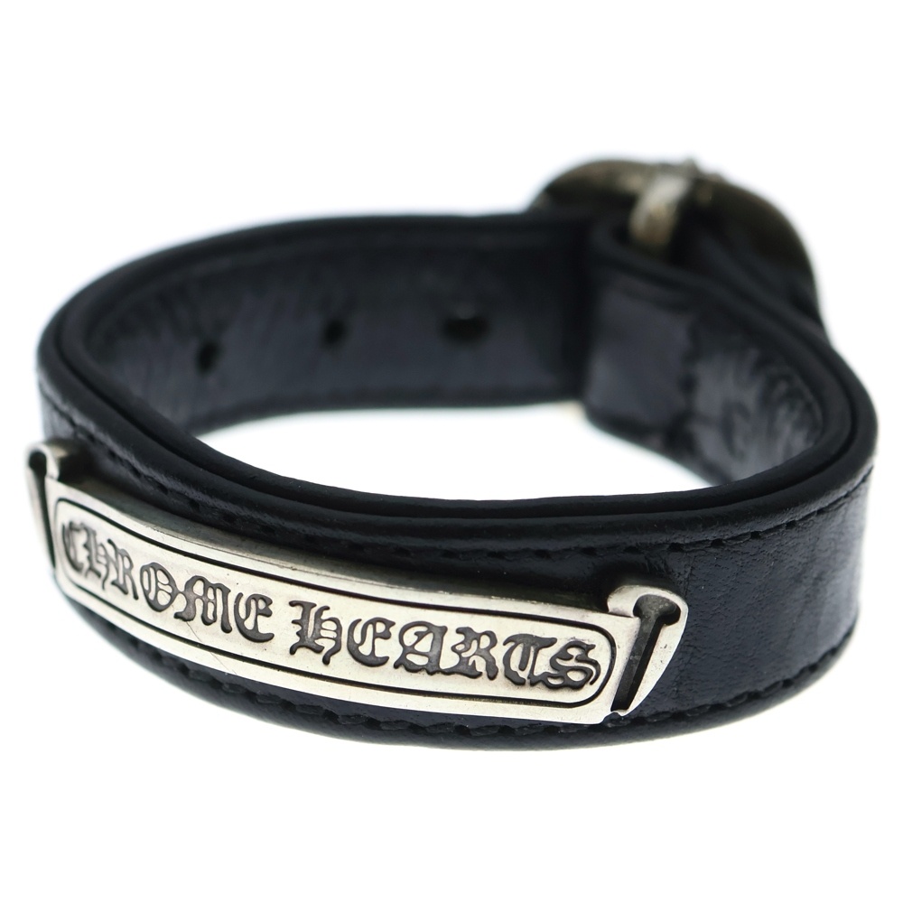 クロムハーツ GUNSLINGER ガンスリンガー スクロールラベル レザー