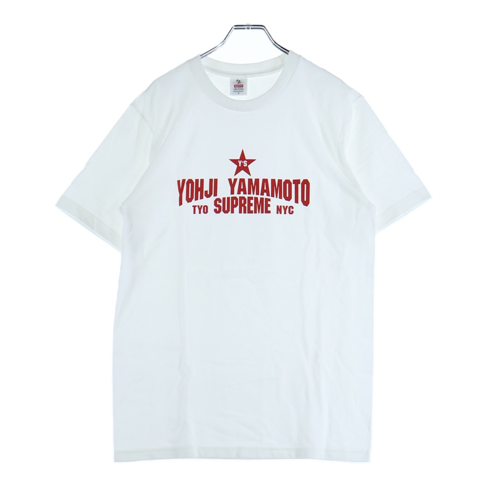 25AW ×Y's by Yohji Yamamoto Star Tee ワイズ ヨウジヤマモト スター フロントプリント 半袖Tシャツ カットソー ブラック Bランク