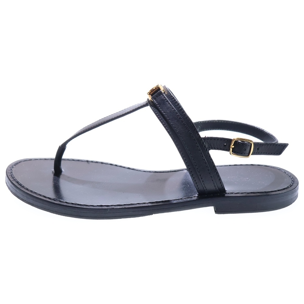トリオンフ トング フラットサンダル レディース ブラック Bランク