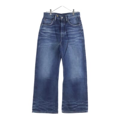 2021 LOOSE FIT JEANS ルーズフィットデニムパンツ ジーンズ インディゴ A00500 Aランク