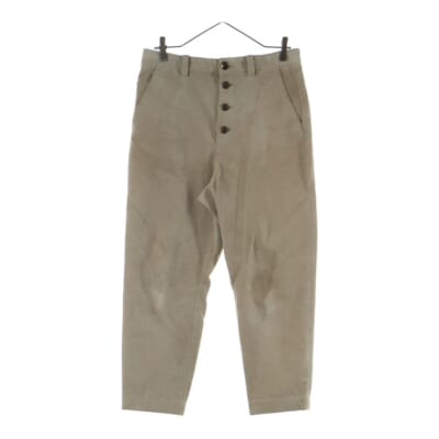 Cotton Corduroy Pants コットンコーデュロイパンツ クロップドコーデュロイパンツ UC2E4501-1 ベージュ Aランク