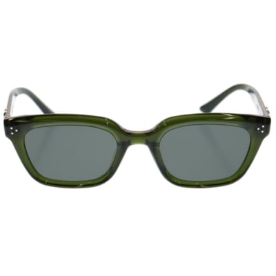 MUSEE カラーフレーム サングラス メガネ 眼鏡 グリーン Aランク