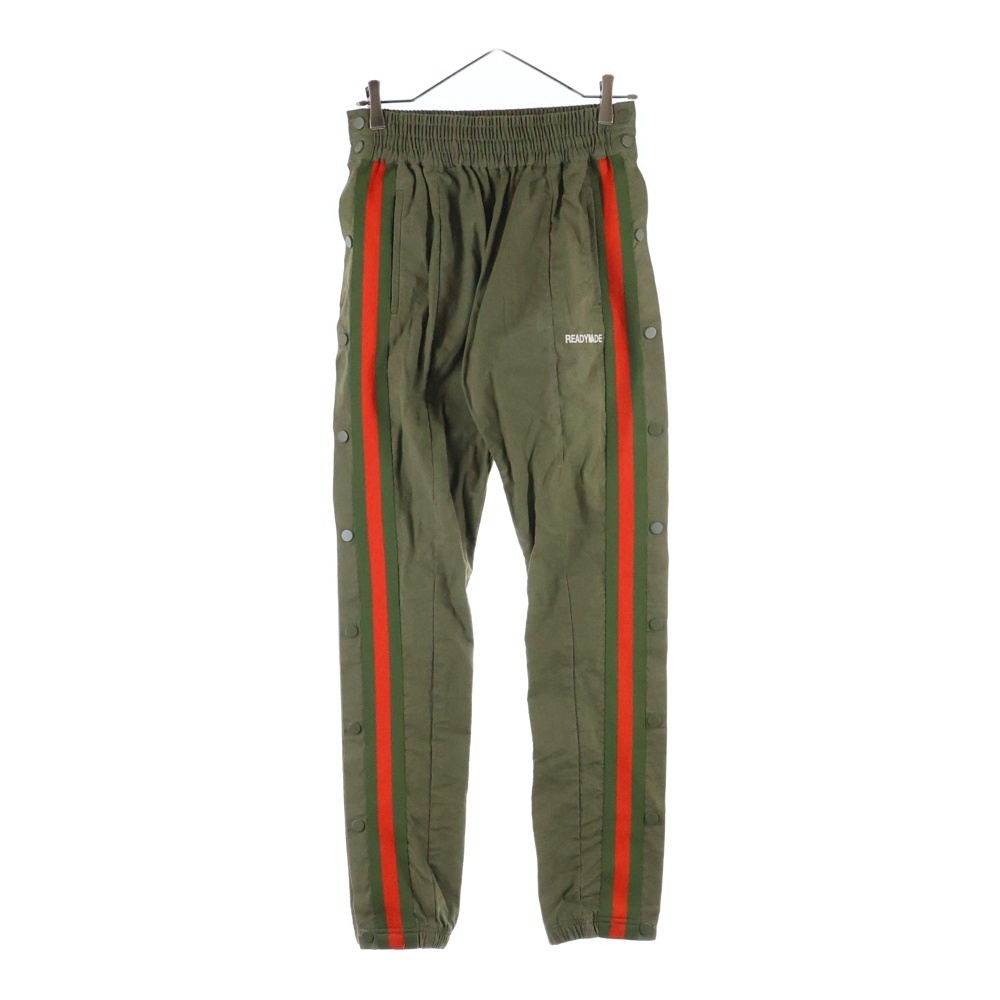 SIDE SNAP TRUCK PANTS サイドスナップ トラックパンツ カーキ Aランク