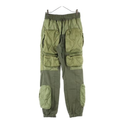LINER PARACHUTE PANTS ライナー パラシュートパンツ カーキ RE-C0-KH-00-00-114 Aランク