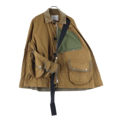 20AW Cotton Oxford Blouson コットン オックスフォード ブルゾン ジャケット ブラウン/カーキ 20-02322M Aランク