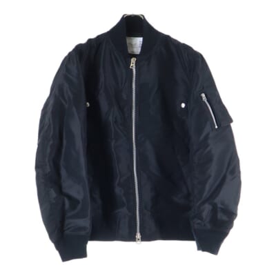 Nilon Twill Blouson SCM-301 ナイロン ブルゾンジャケット アウター ブラック Sランク