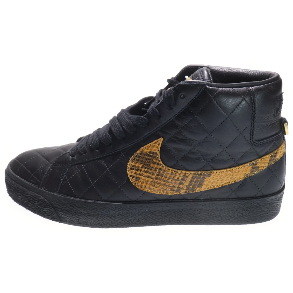 22AW×SUPREME ZOOM BLAZER MID DV5078-001 シュプリーム ズーム ブレーザー ミッドカットスニーカー ブラック US10/28.0cm Aランク