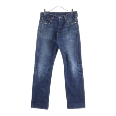 90s VINTAGE 501 米国製 ストレートデニムパンツ インディゴ Bランク