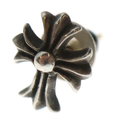 No2 CH CRS CHクロス スタッズピアス シルバー BCA407 Bランク