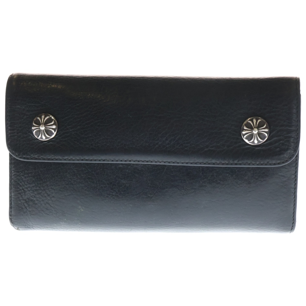 WAVE ウェーブ レザーウォレット 財布 ブラック BCA374 Bランク