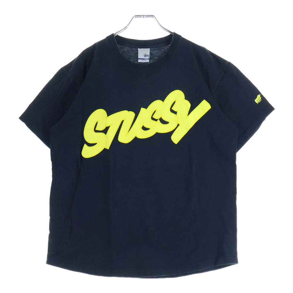 ×Wtaps Uparmored Visual Logo Tee ダブルタップス オールド シングルステッチ ロゴ プリント 半袖Tシャツ カットソー ブラック Bランク