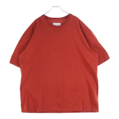 GARMENT DYED OVER SIZE S/S Tee ガーメントダイ オーバーサイズ ヘビーウェイト クルーネック 半袖Tシャツ カットソー レッド S50GC0646 S23883 Bランク