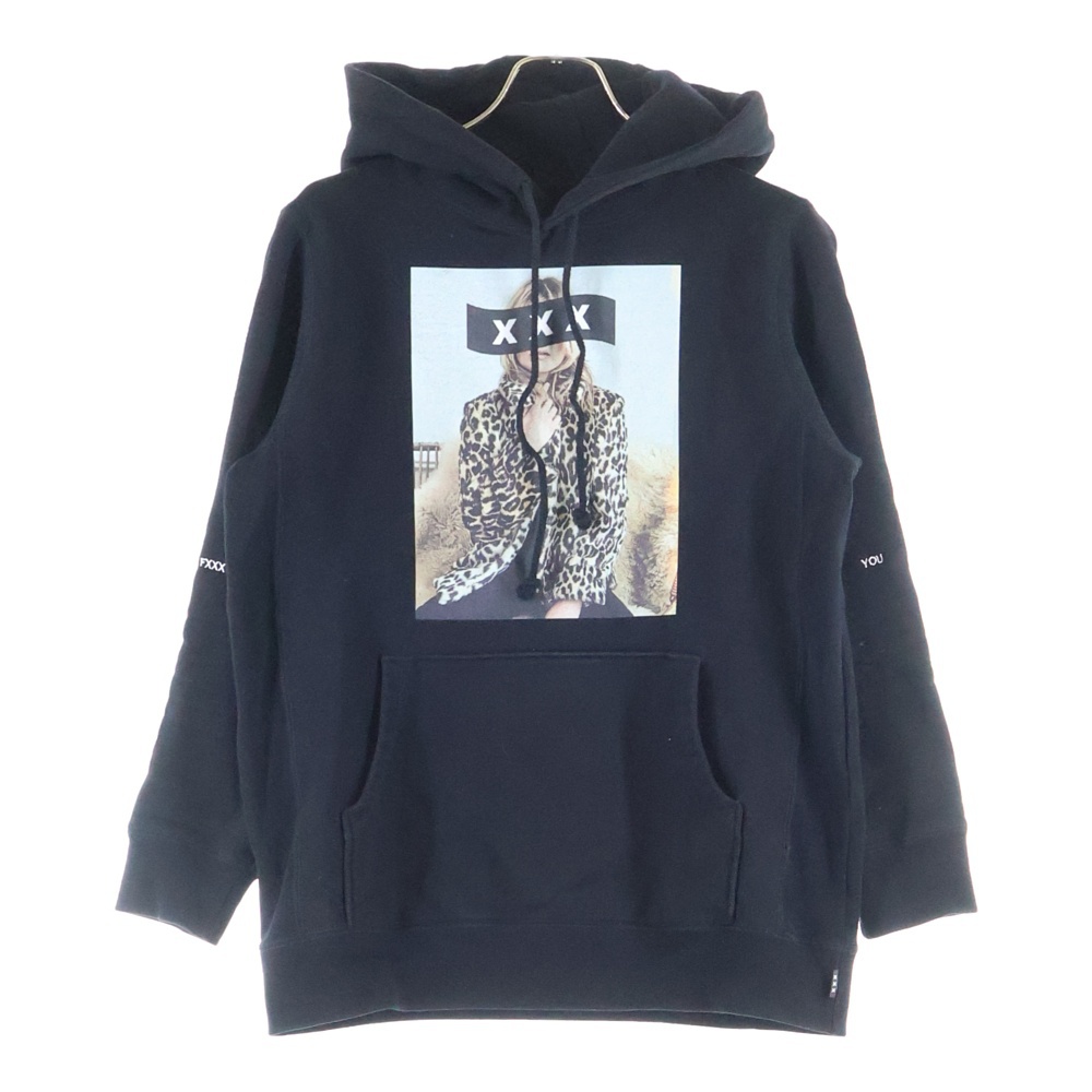 【✨美品✨】GOD SELECTION XXX パーカー　　ケイトモス　M ゴッドセレクショントリプルエックス Kate Moss hoodie ケイトモス