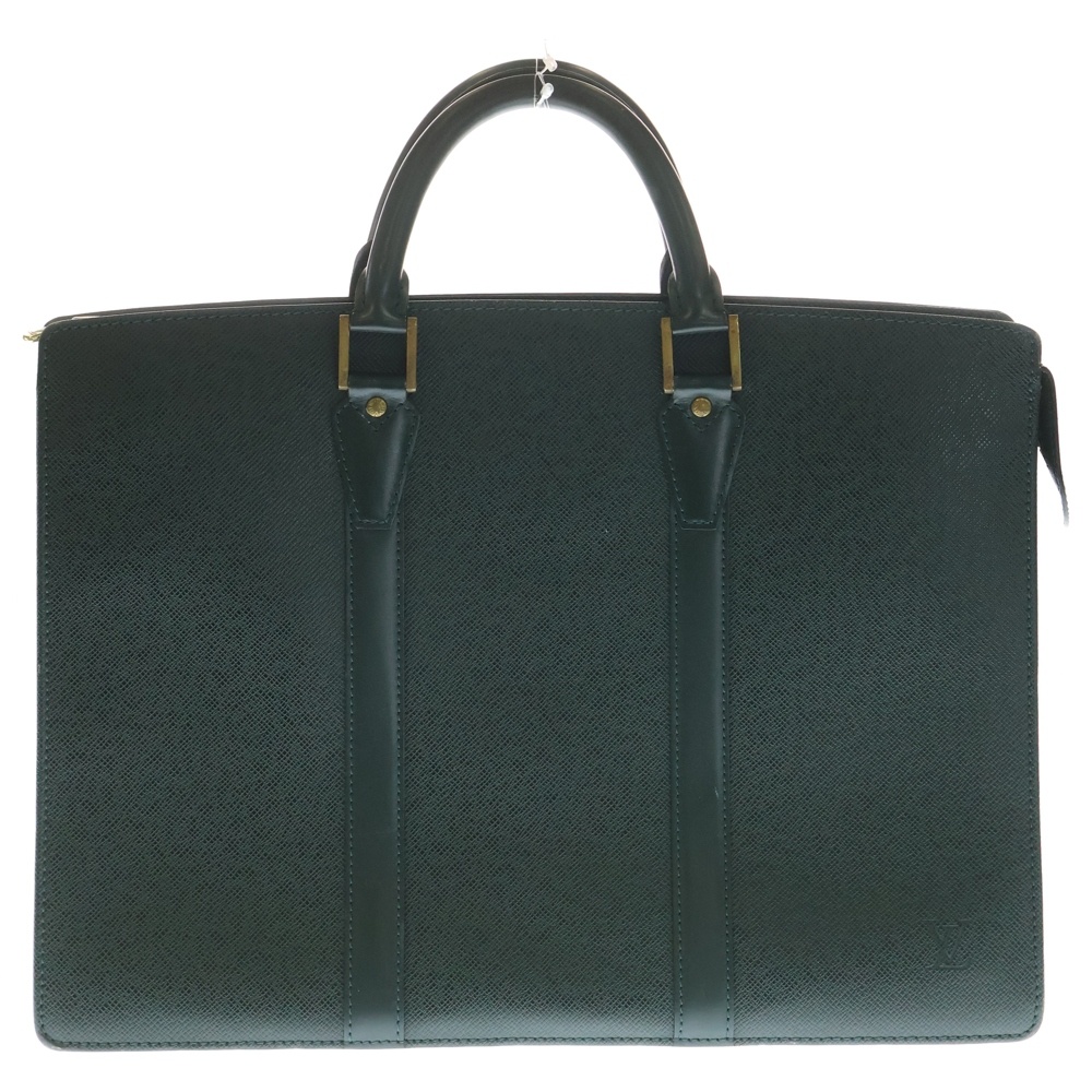 タイガーポルトドギュマン ロザン ビジネス バッグ グリーン KL92-112938 Bランク