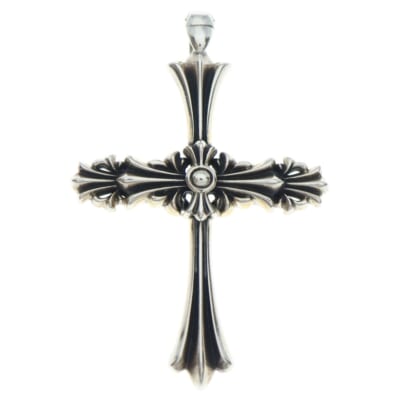 クロムクロスペンダント ネックレストップ シルバー MFP-0118 Aランク