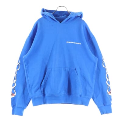 20SS × MATTY BOY PPO SPACE HD PLVR マッティボーイ プリント スウェットプルオーバーパーカー ブルー Bランク