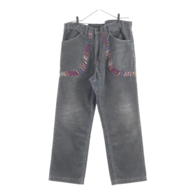 80s 519 カスタム コーデュロイ パンツ チャコール 519-1557 Bランク