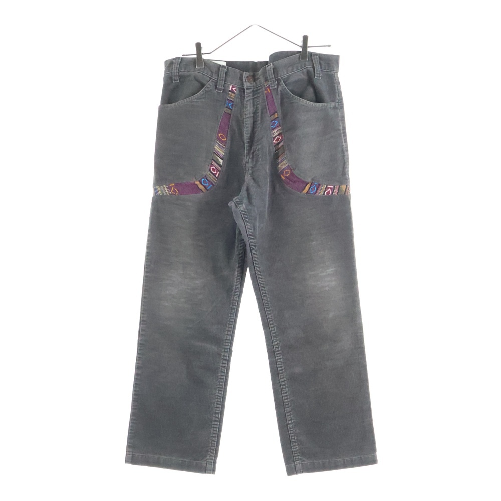 80s 519 カスタム コーデュロイ パンツ チャコール 519-1557 Bランク