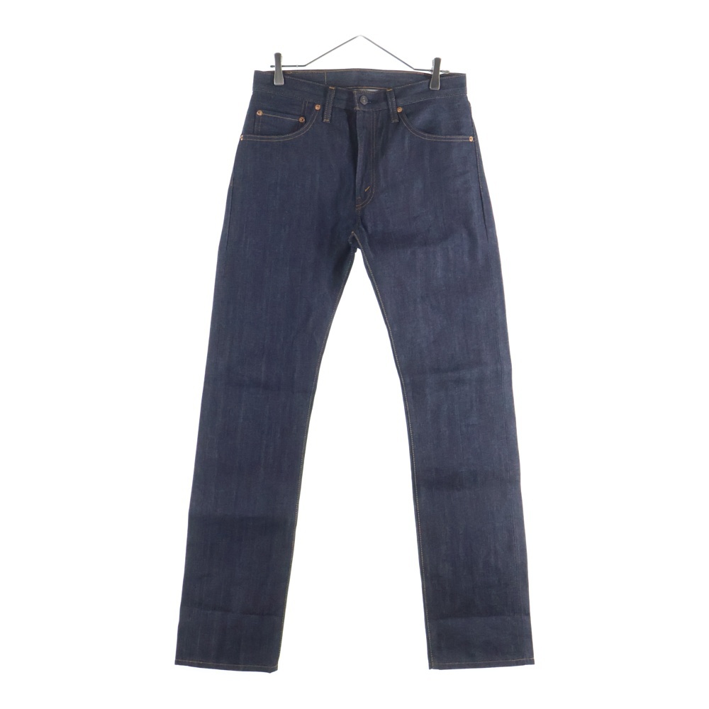 67505-0098 ボタン裏3015 ジップフライ デニム ストレートパンツ インディゴ Aランク