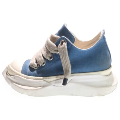 25SS JUMBO LACE ABSTRACT LOW SNEAK ジャンボレース アブストラクト ローカットスニーカー ブルー DU01E3845 Bランク