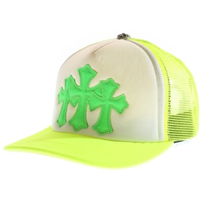 CRS PATCH Trucker Cap クロスパッチ メッシュトラッカー キャップ イエロー Bランク