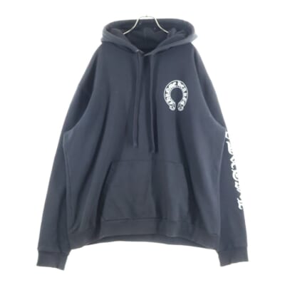 ×MATTY BOY CHOMPER HORSESHOE HOODIE チョンパー ホースシュー プルオーバーパーカー ブラック Bランク