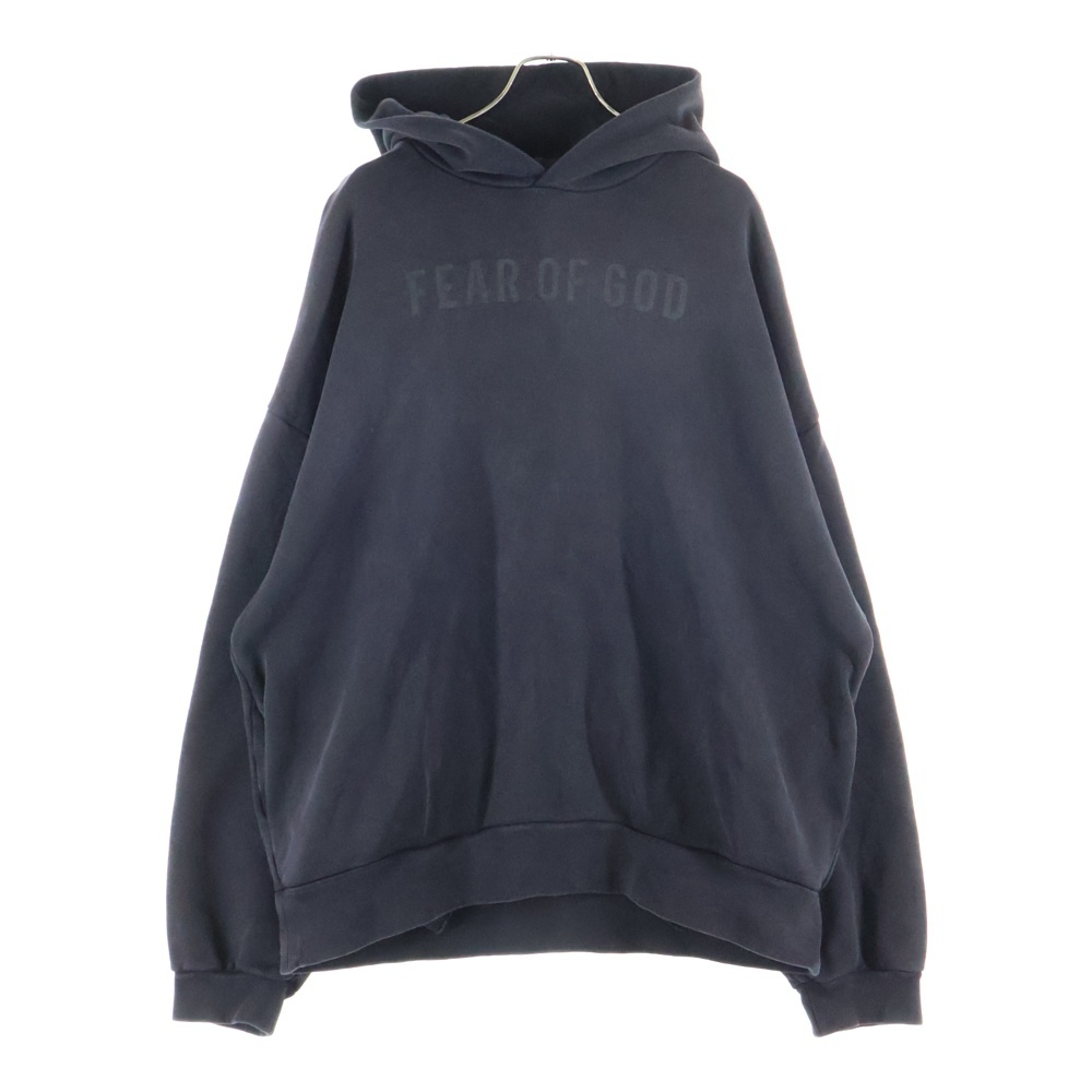 アーチロゴスウェットプルオーバーパーカー チャコールグレー Bランク