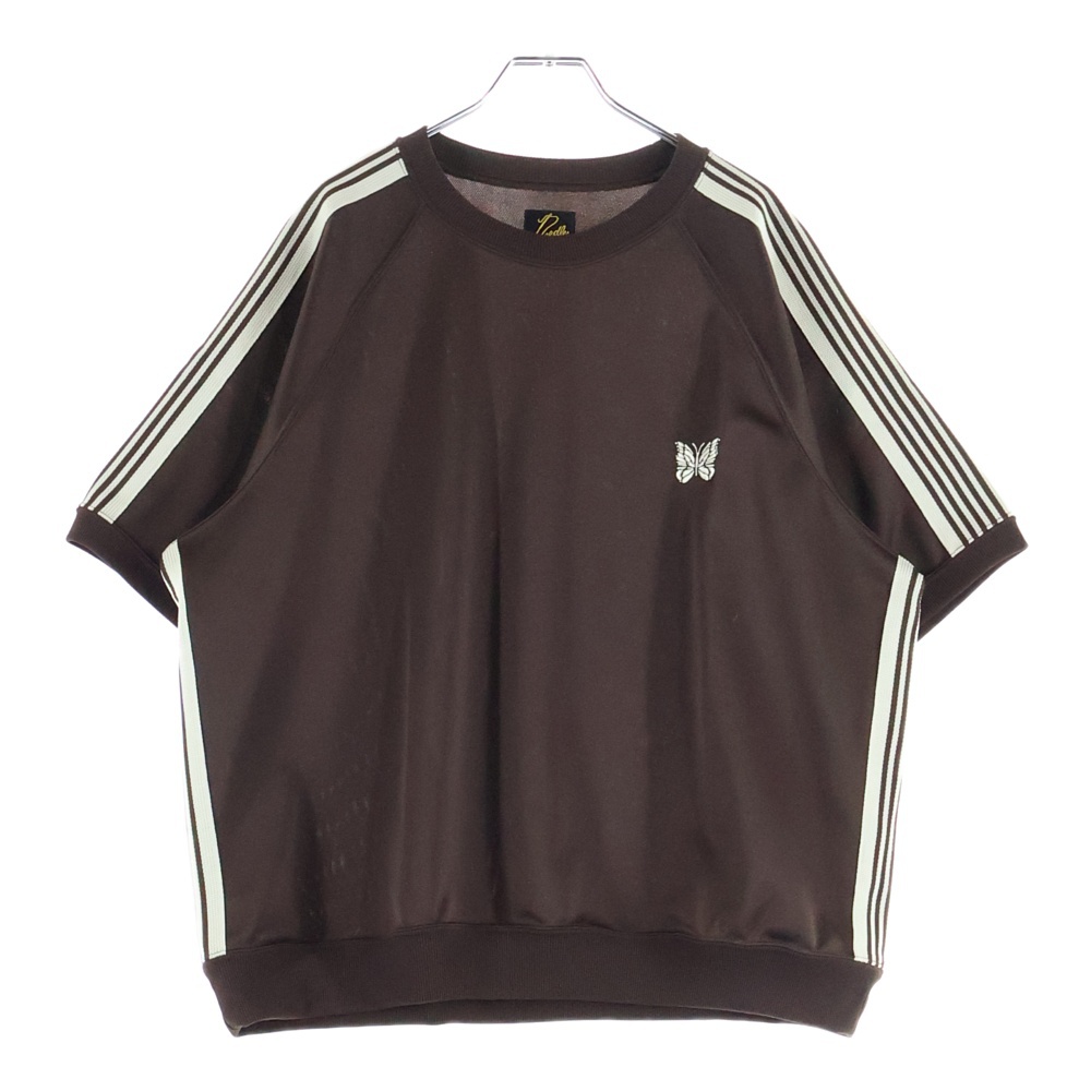 23AW TRACK CREW SHIRT トラック 半袖Tシャツ ブラウン MR528 Bランク