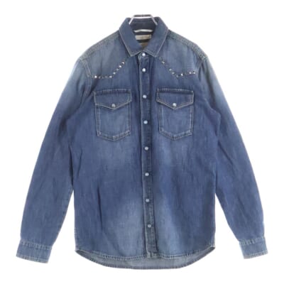 レディメイド 24AW UTILITY SHIRT フラワー装飾ロングスリーブシャツ