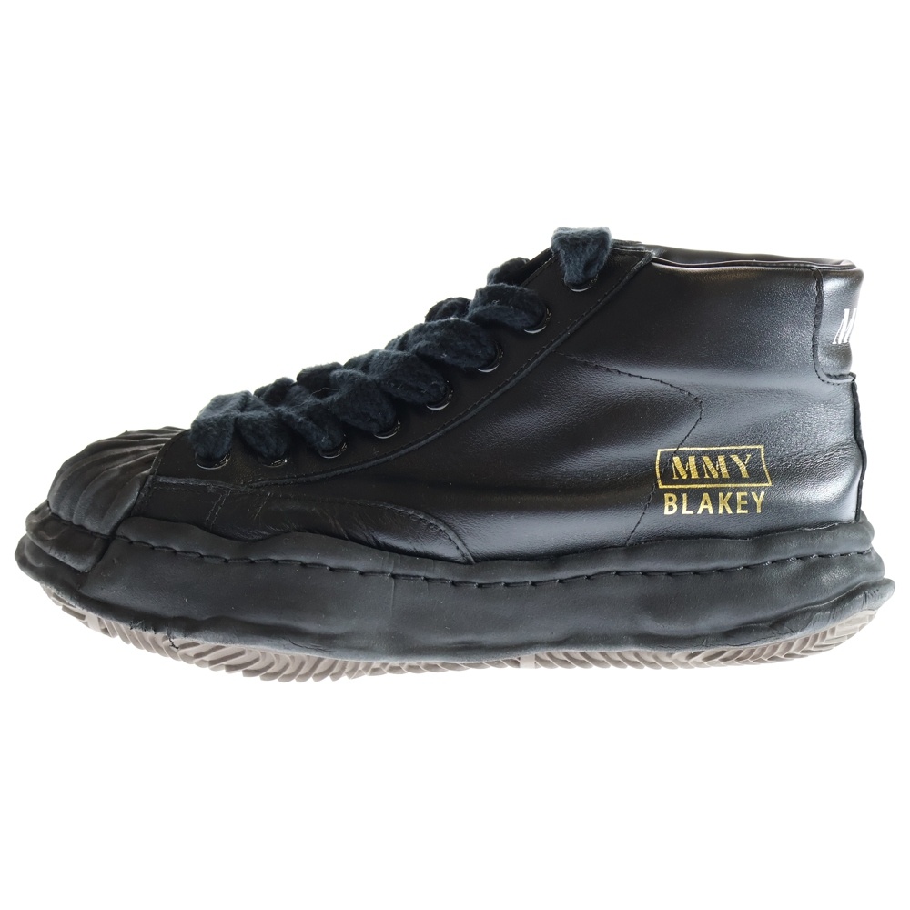 Blakey OG Sole Leather Low White ブレイキー オリジナルソール レザーローカットスニーカー ブラック A06FW701 Bランク