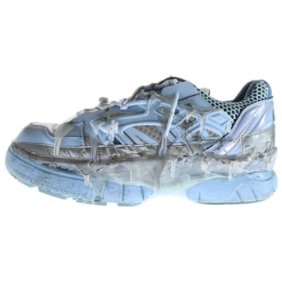 FUSION LOW TOP フュージョン ロートップ ローカットスニーカー ブルー Bランク