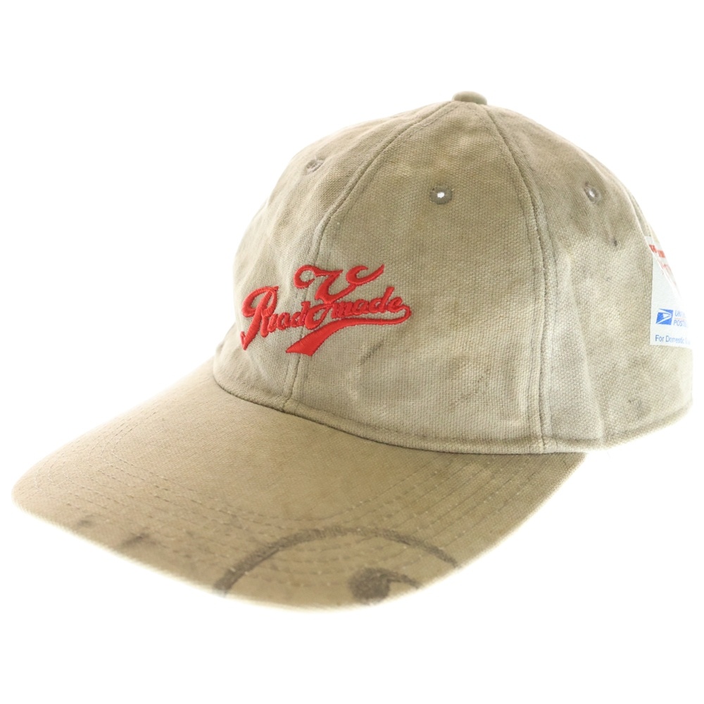 MAIL BASEBALL ヴィンテージ加工 ベースボールキャップ グレー Aランク