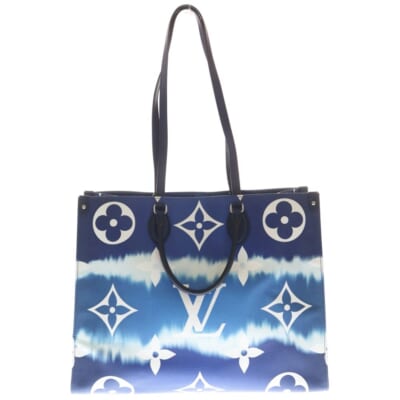 LVエスカル オンザゴーGM M45120 ブルー Bランク