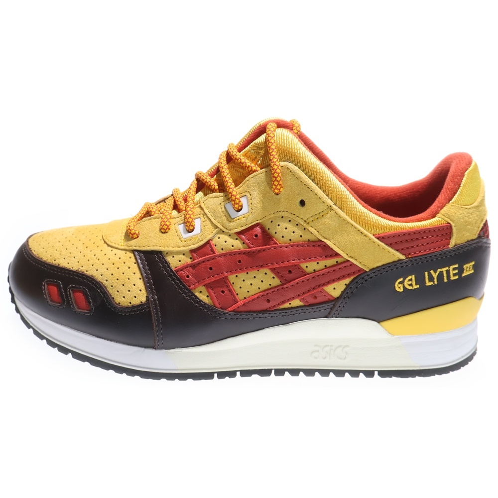 KITH×MARVEL X-MEN GEL-LYTE III REMASTERED F460323 キス マーベル ウルヴァリン ゲルライト3 リマスタード ローカットスニーカー イエロー US8.5/26.5cm Sランク
