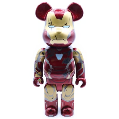 BE@RBRICK IRON MAN MARK85 400% ベアブリック アイアンマン マーク85 フィギュア レッド Sランク