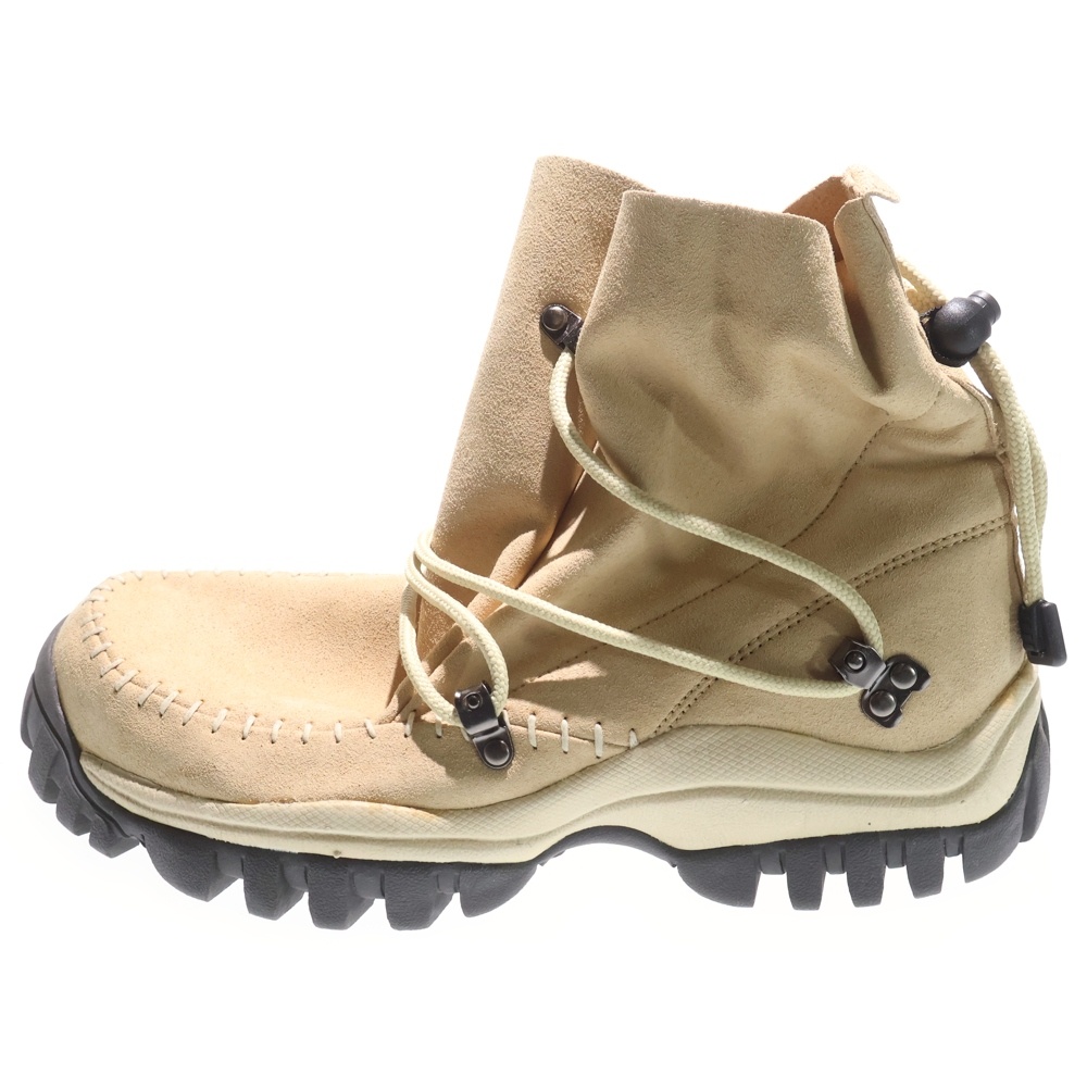 GEL-YETI INDY TQA214 ゲルイェティ ハイカットスニーカー US9/27.0cm ベージュ Sランク