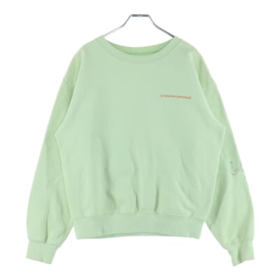 ×MATTY BOY PPO SEAFORM GRN SWEATSHIRT LUST マッティボーイ シーフォーム クルーネックスウェットトレーナー グリーン Bランク