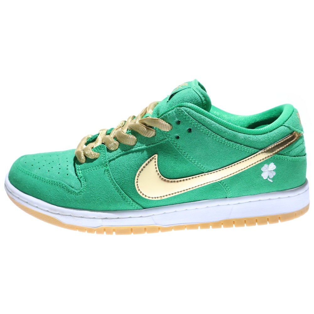 DUNK LOW PRO St. Patrick's Day/Shamroc BQ6817-303 エスビー ダンク セントパトリックデー ローカットスニーカー グリーン US10.5/28.5cm Aランク