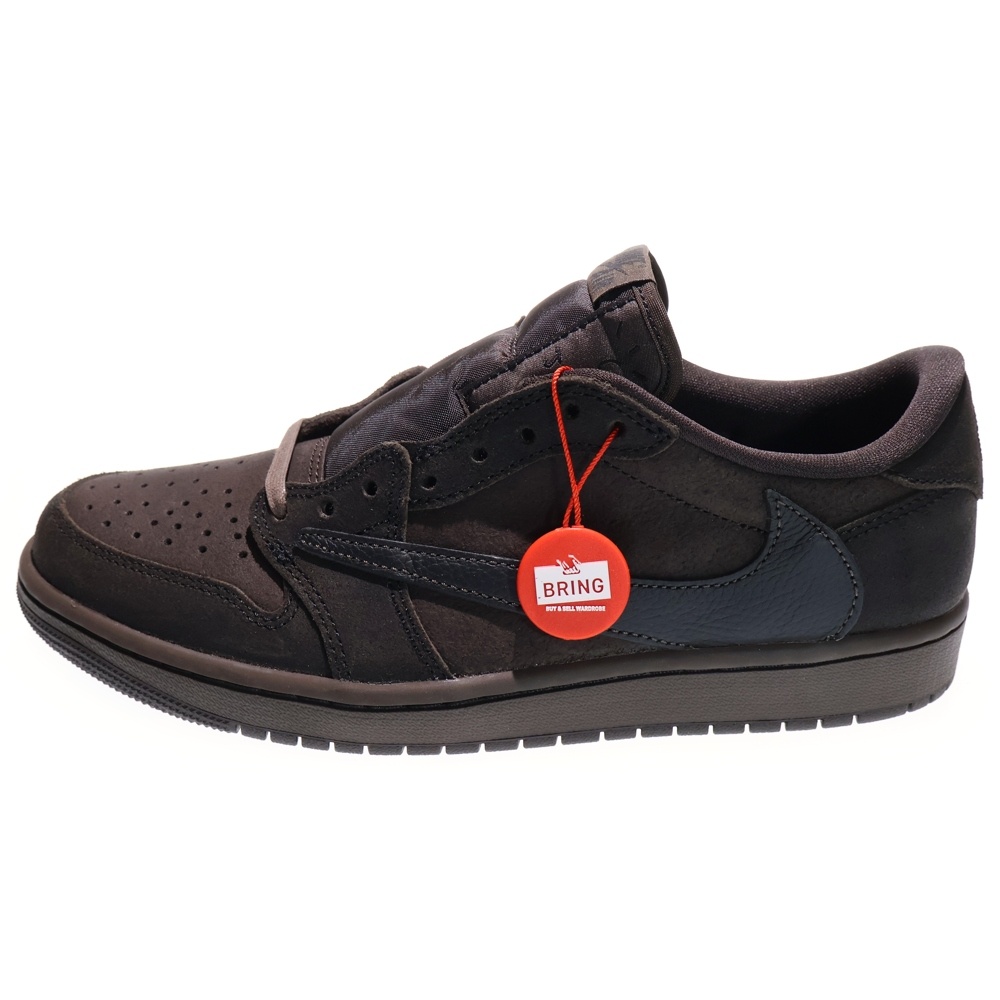 ナイキ ×TRAVIS SCOTT AIR JORDAN 1 LOW OG SP VELVET BROWN AND DARK