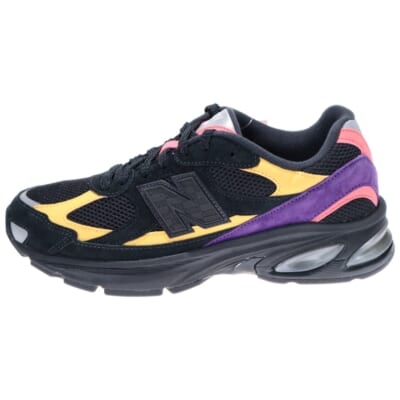 ×KITH U2010KTF ×キス ローカットスニーカー US8.5/26.5cm ブラック Sランク