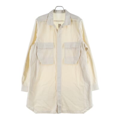 22SS Field Shirt フィールド 長袖シャツ ホワイト RU01B1295-DL Bランク