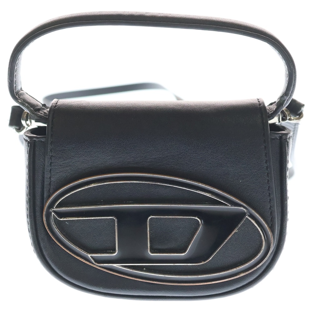 ディーゼル 1DR XS ワンダー X08709 PR818 ロゴ レザー ショルダー