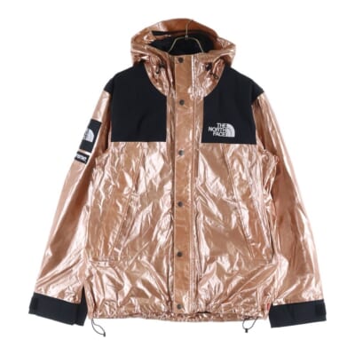 18SS ×THE NORTH FACE Metallic Mountain Parka NF0A3LI68XA ザノースフェイス マウンテンパーカー ナイロンジャケット ピンク Sランク
