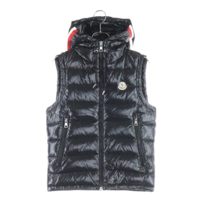 18AW LANOUX GILET ラヌージレ ダウンベスト ブラック D20914333005 Bランク