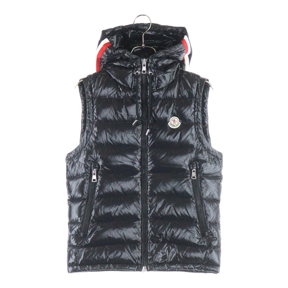 18AW LANOUX GILET ラヌージレ ダウンベスト ブラック D20914333005 Bランク