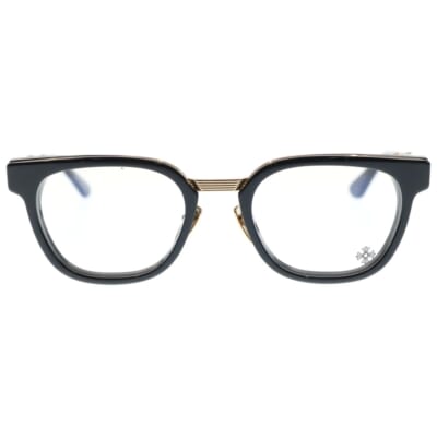 DUCK BUTTER ダガーテンプルウェリントン サングラス アイウェア ブラック/ゴールド Aランク