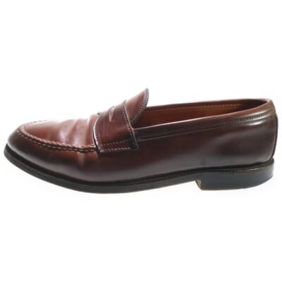 Penny Loafers 986 コードバン ペニーローファー ローカットシューズ ブラウン Bランク