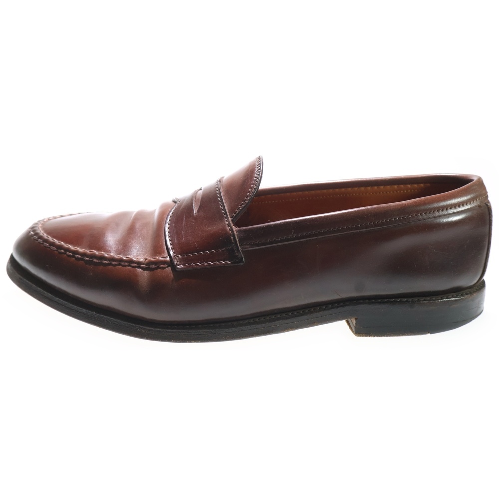 Penny Loafers 986 コードバン ペニーローファー ローカットシューズ ブラウン Bランク